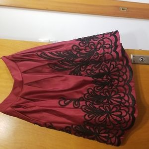 Gracia burgundy shirt women's medium